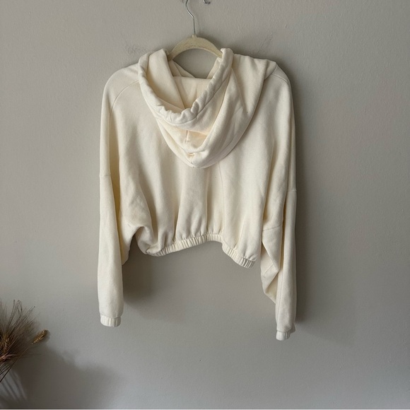 Donni Vintage Cropped Sweatshirt - Cream Large - Picture 7 of 9